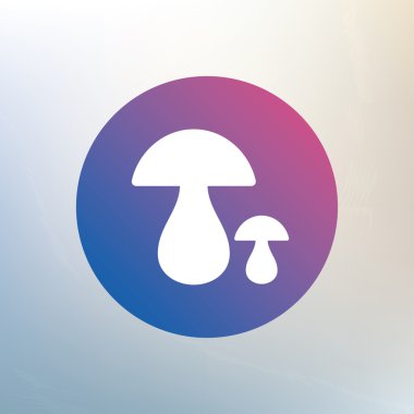 mantar işareti simgesi.