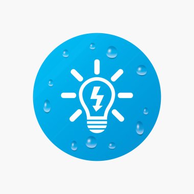 ışık lamba işareti simgesi.