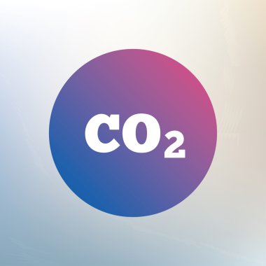 CO2 karbon dioksit formül işareti