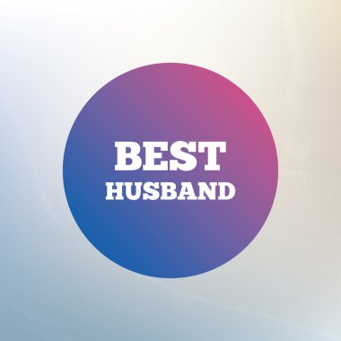 En iyi koca işareti simgesi.