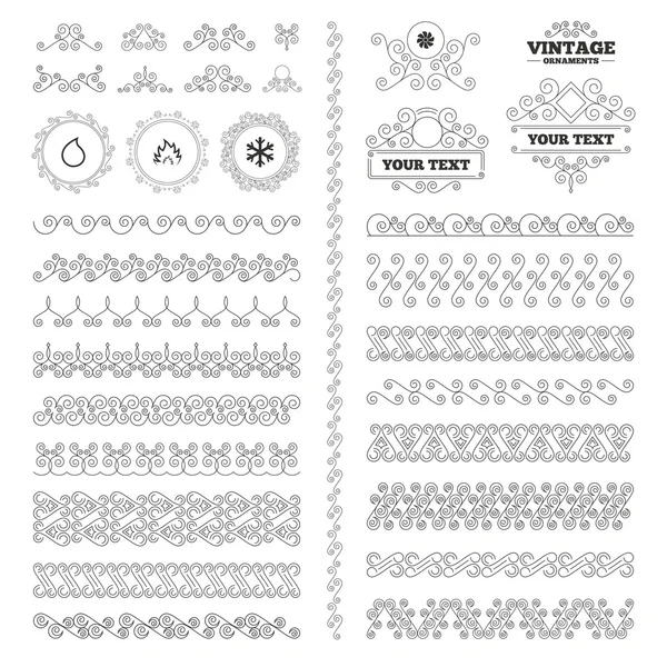 HVAC. Heating, ventilating and air conditioning. — Stock Vector