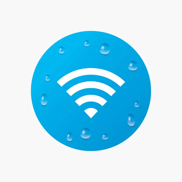 Signo Wifi. Símbolo Wi-Fi . — Vector de stock