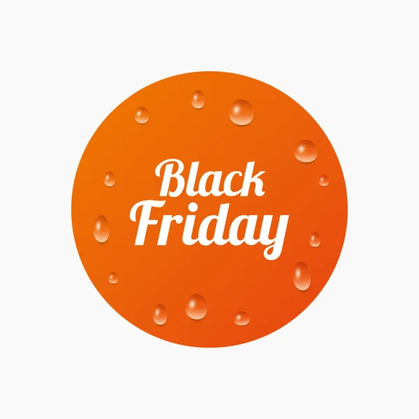 Black Friday sale icon. — Stock Vector