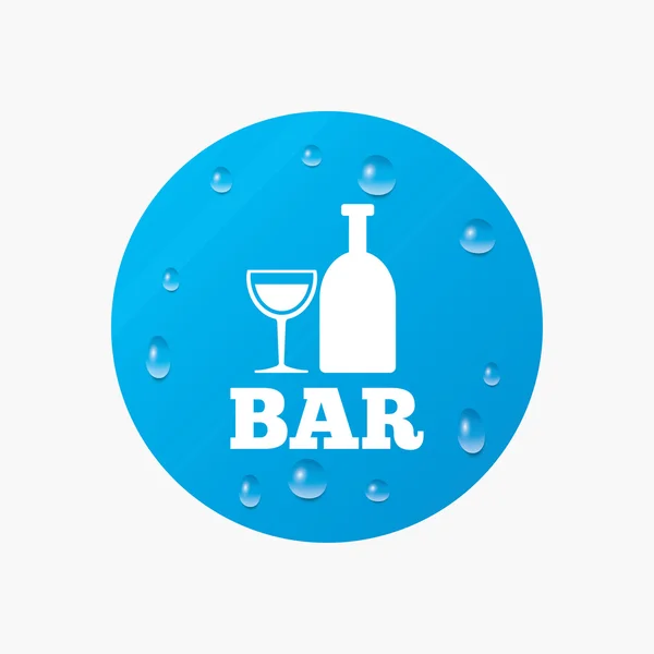 Bar o Pub segno icona . — Vettoriale Stock