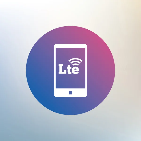 Sinal LTE 4G . — Vetor de Stock