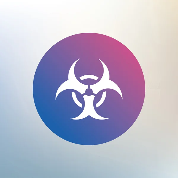 Biohazard sign icon — Stock Vector