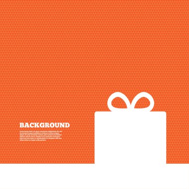 hediye kutusu işareti simgesi.