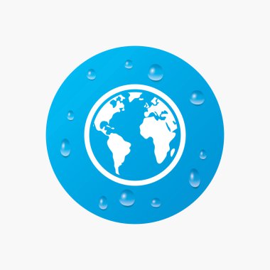 Küre işareti simgesi.