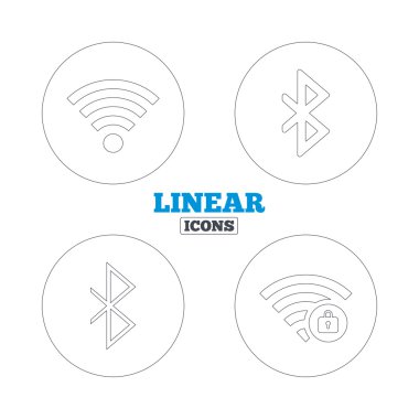 WiFi ve Bluetooth simgeler