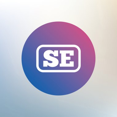 İsveççe Dil işareti simgesi.