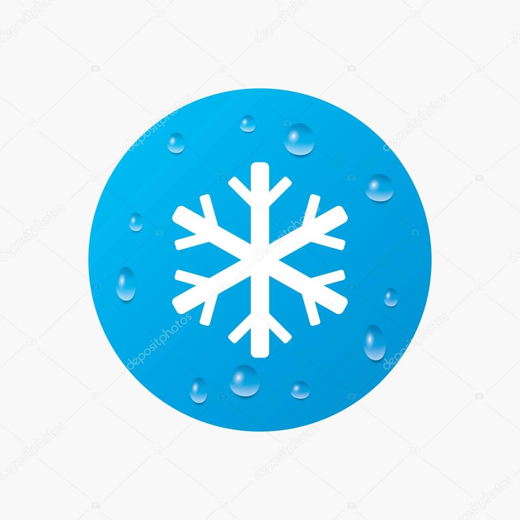 круглая фиговина со снежинкой. знак красная снежинка на белом фоне. кнопка со снежинкой. лед иконка. кнопка со снежинкой.