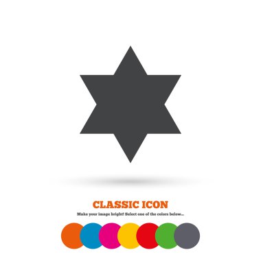 Star of David, Israel icon