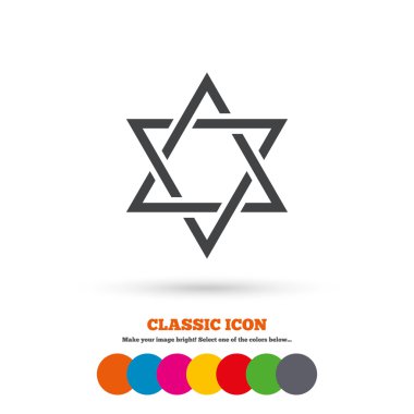 Star of David, Israel icon