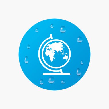 Küre işareti simgesi.