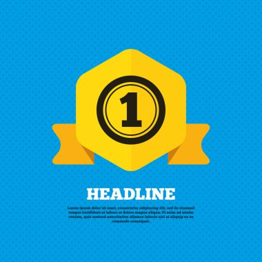 Birincilik Ödülü işareti.