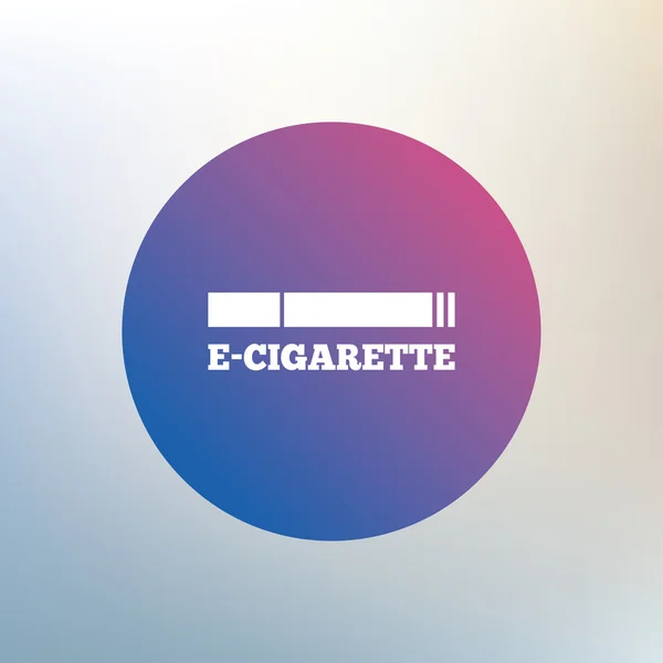 E-cigarett, rökning ikon  . — Stock vektor