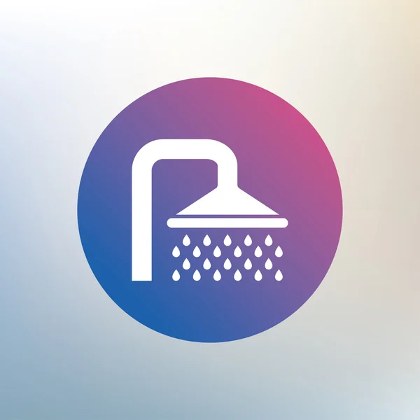 Shower, douche sign icon. — Stock Vector