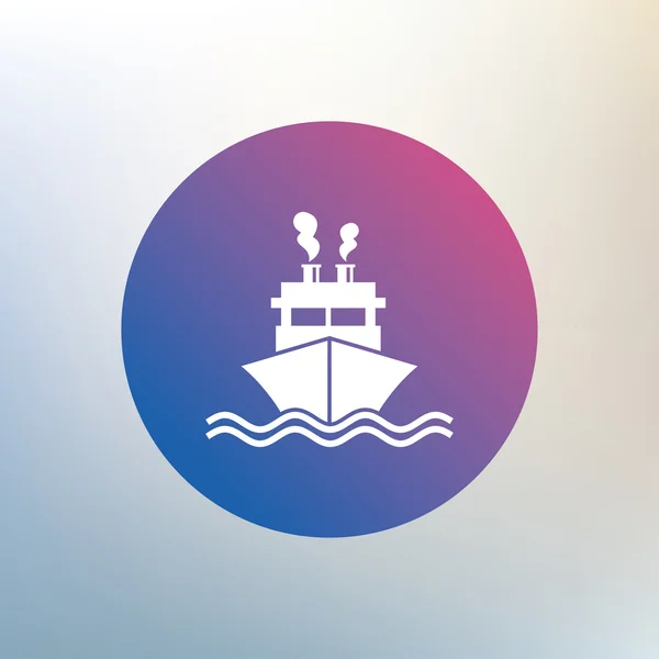 Ship or boat icon. — Stock Vector