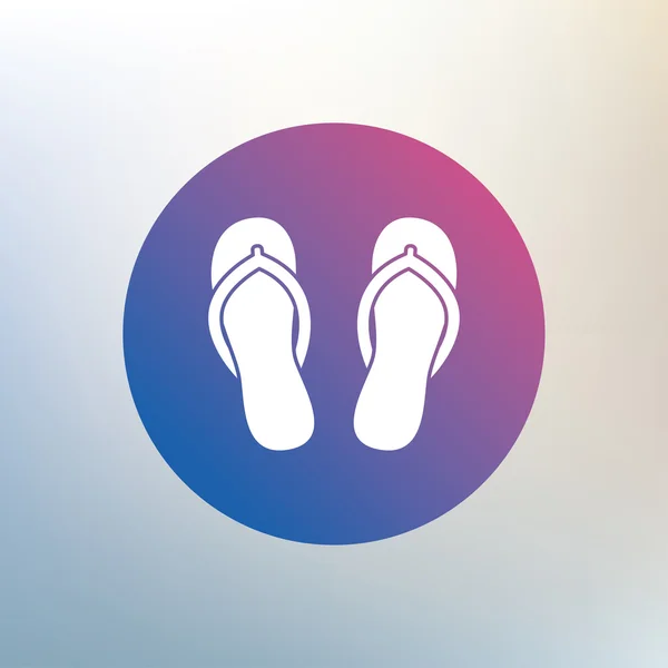 Zeichen-Symbol für Flip-Flops. — Stockvektor