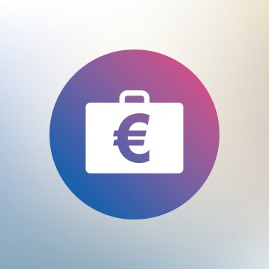Euro Eur işareti ile durum.