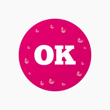 Ok sign, positive icon.