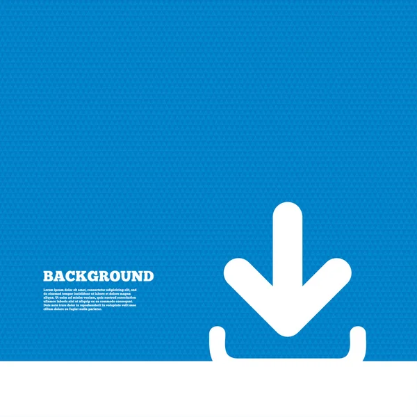 Download icon with background — Stockvector