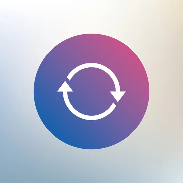 Rotation icon. Repeat symbol. — Stock Vector
