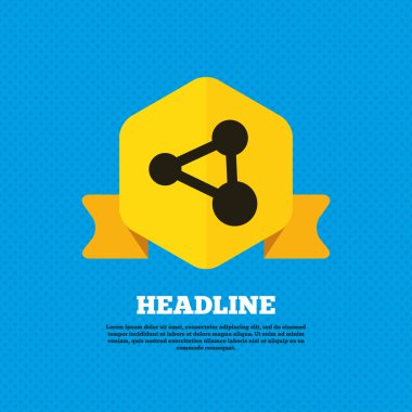 Paylaşım işareti simgesi.