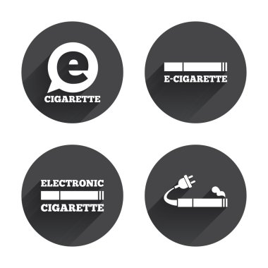 E-Cigarette, smoking icons