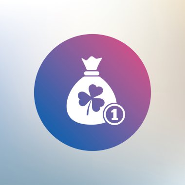 Money bag, Saint Patrick icon