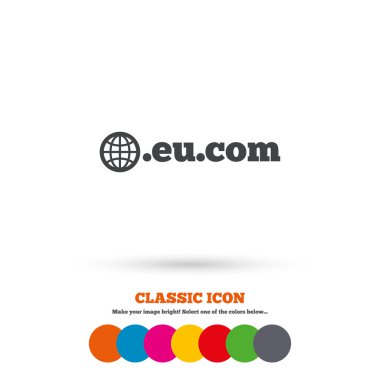 Etki alanı Eu.Com işareti simgesi.