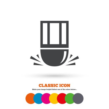 Eraser,  Erase pencil icon