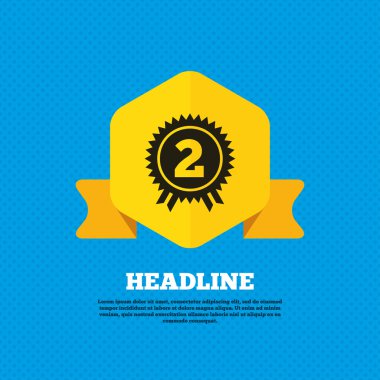 İkinci ödül simgesi yerleştir