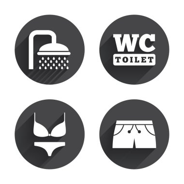 Yüzme Havuzu simgeler.