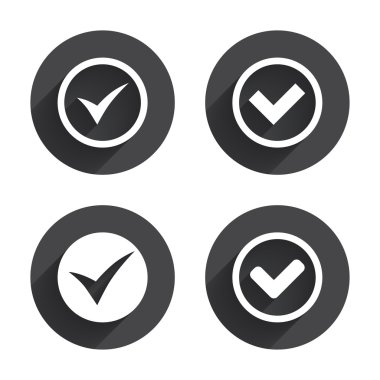 Checkbox, confirm, check icons.