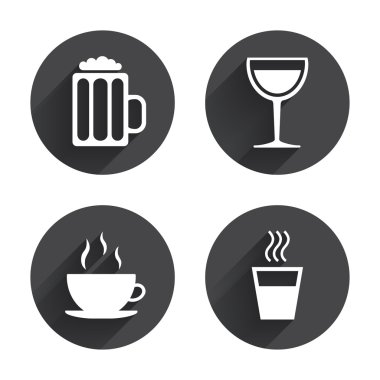 Drinks, Coffee cup icons