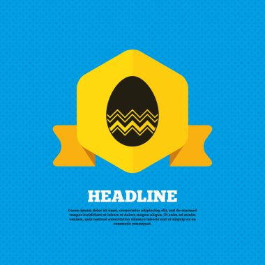 Paskalya Yumurtası Simgesi.