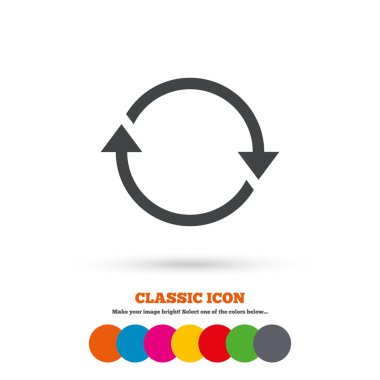 Rotation, reload, refresh icon
