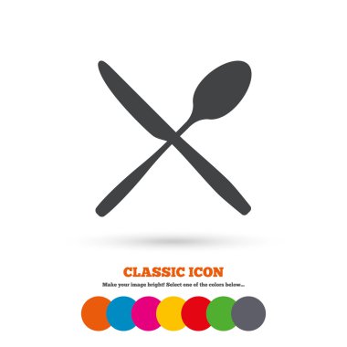 Eat,  Knife and spoon icon