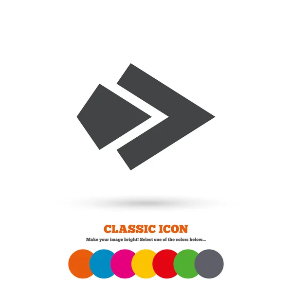 Arrow, Next,  Navigation icon — Stock Vector