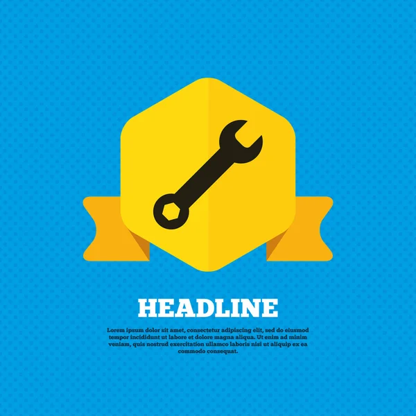Wrench, repair, tool, key icon — Stockový vektor