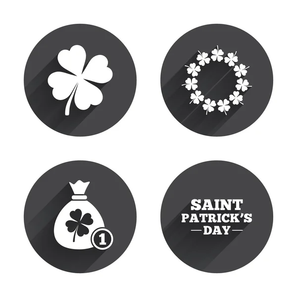 Saint patrick icônes de jour . — Image vectorielle