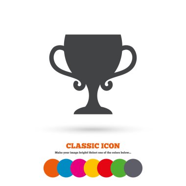 Winner cup, award icon