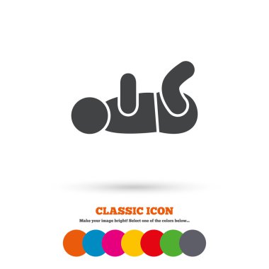 Baby infant, child icon