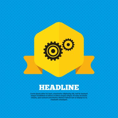 Cog, settings,  gears icon.
