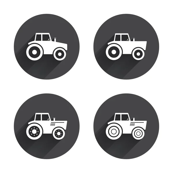 Tractor,    Agricultural industry icons. — Wektor stockowy