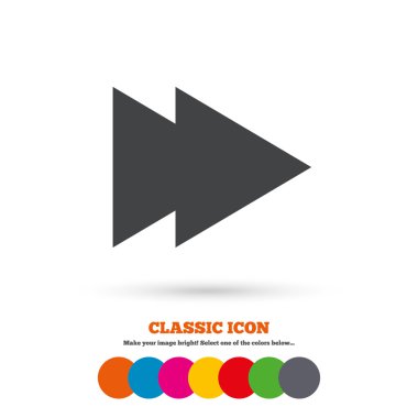 Ok, sonraki, gezinti simgesi