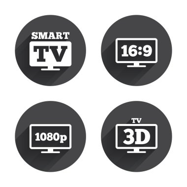 Smart TV, 3D Television icon