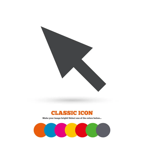 Mouse cursor, pointer icon — Stock Vector