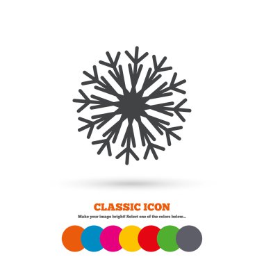 Kar tanesi, Klima simgesi